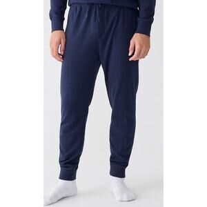 J Crew Heritage Brushed Rib Knit Jogger Pants XL Navy Blue NWT BS571 J.Crew